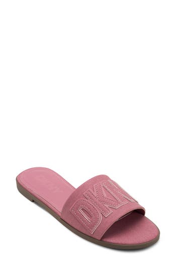 Dkny Willow Slide Sandal In Pink