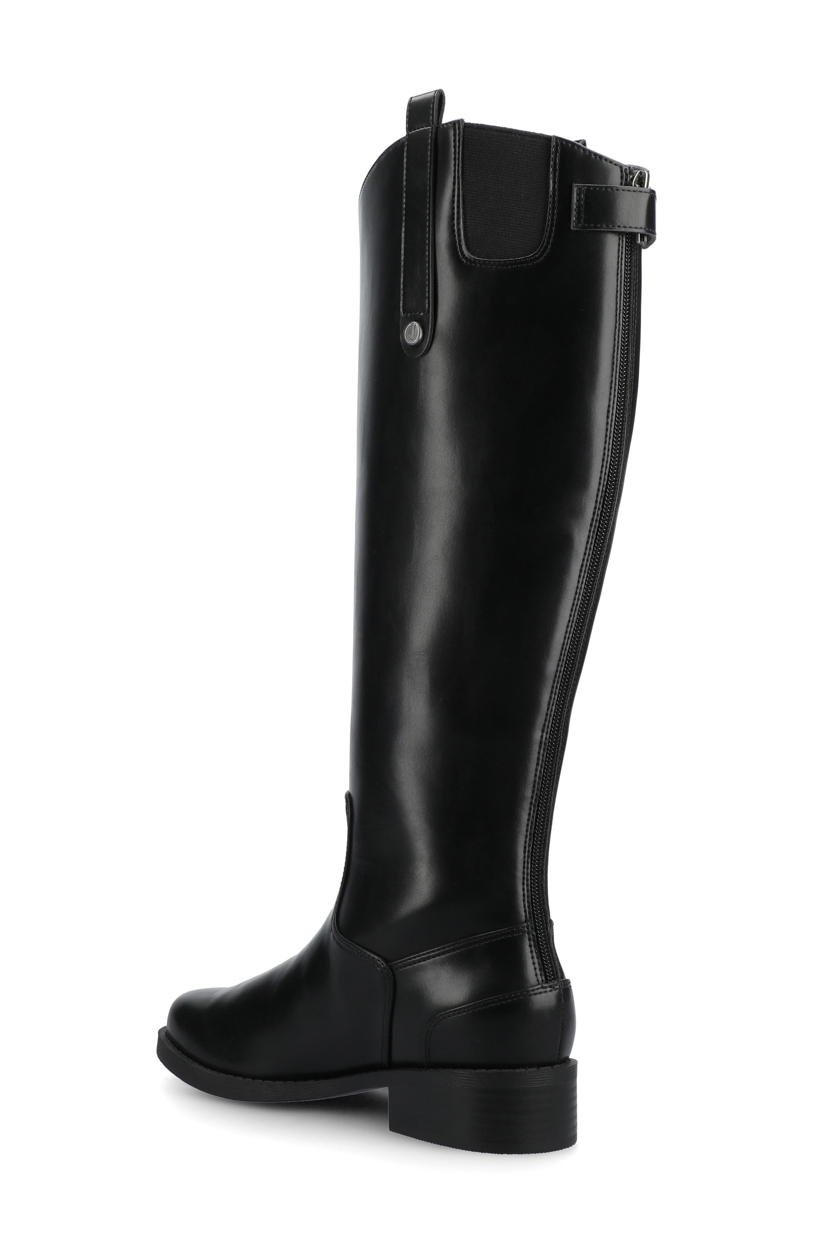 Journee Collection Gema Knee High Boot, Alternate, color, Black