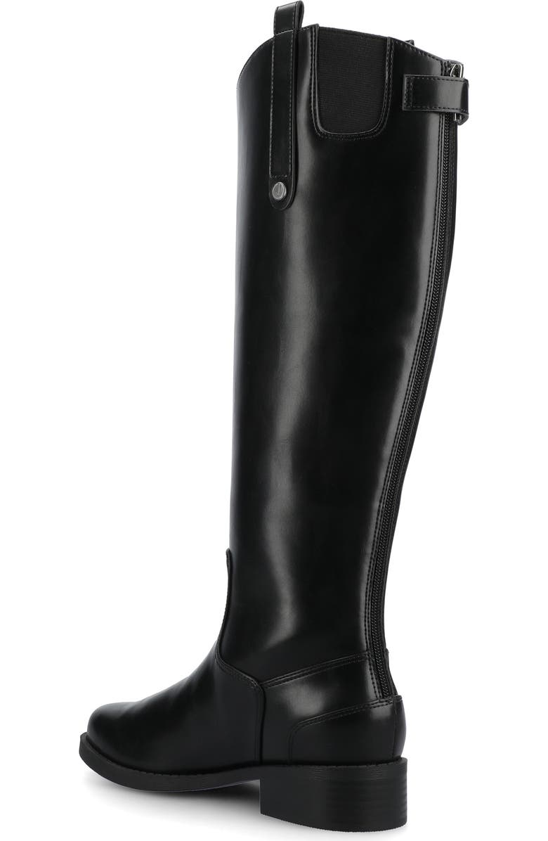 Journee Collection Gema Knee High Boot, Alternate, color, Black