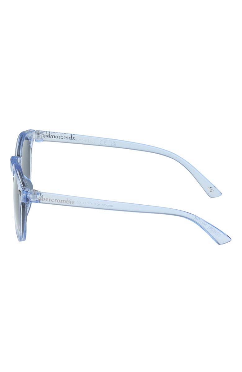 abercrombie kids Kids' Round Sunglasses, Alternate, color, Blue/ Other / Smoke