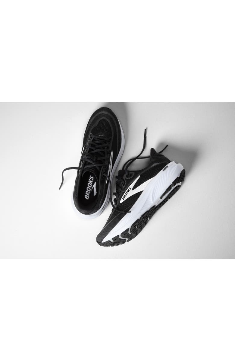 Brooks Ghost 18 Running Shoe, Alternate, color, Black/ Grey/ White