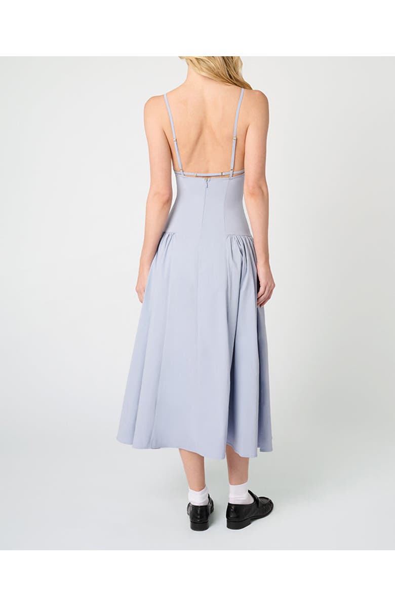 WeWoreWhat Flare Panel Midi Dress, Alternate, color, 