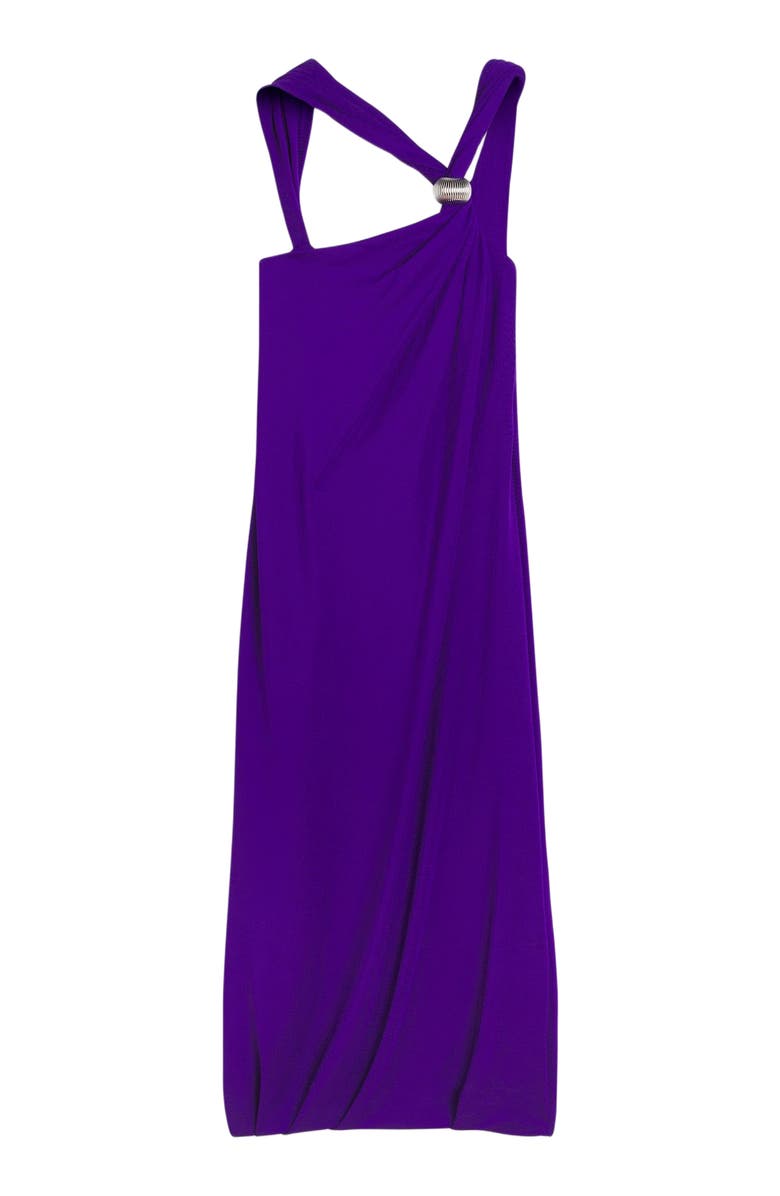 Lanvin ARÈGE RING BRAIDED JERSEY DRESS, Alternate, color, 