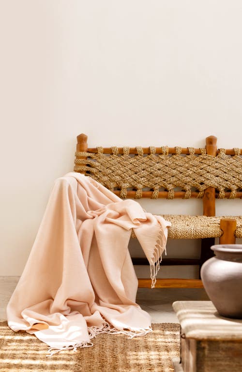 Ettitude Lyocell Throw In Oat