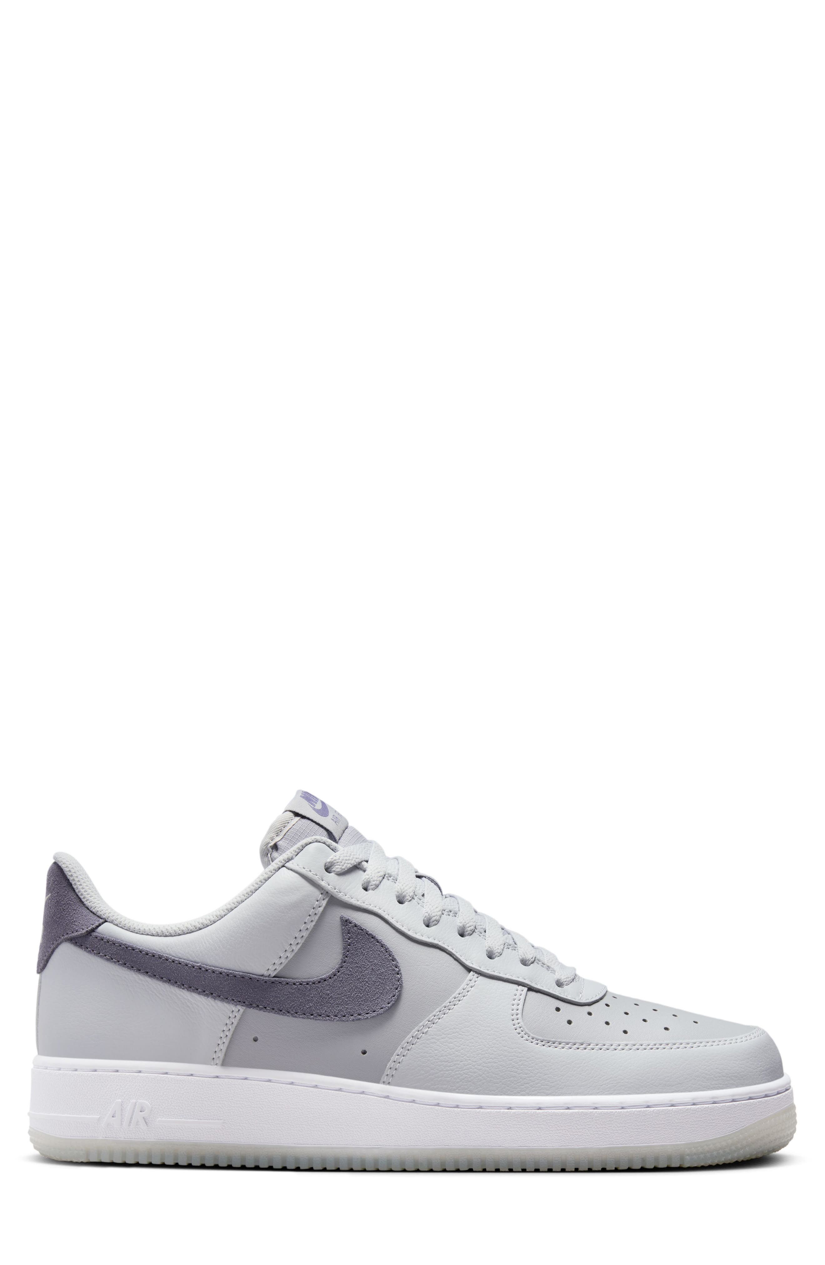 Air Force 1 '07 Sneaker, Alternate, color, PURE PLATINUM/ LIGHT CARBON