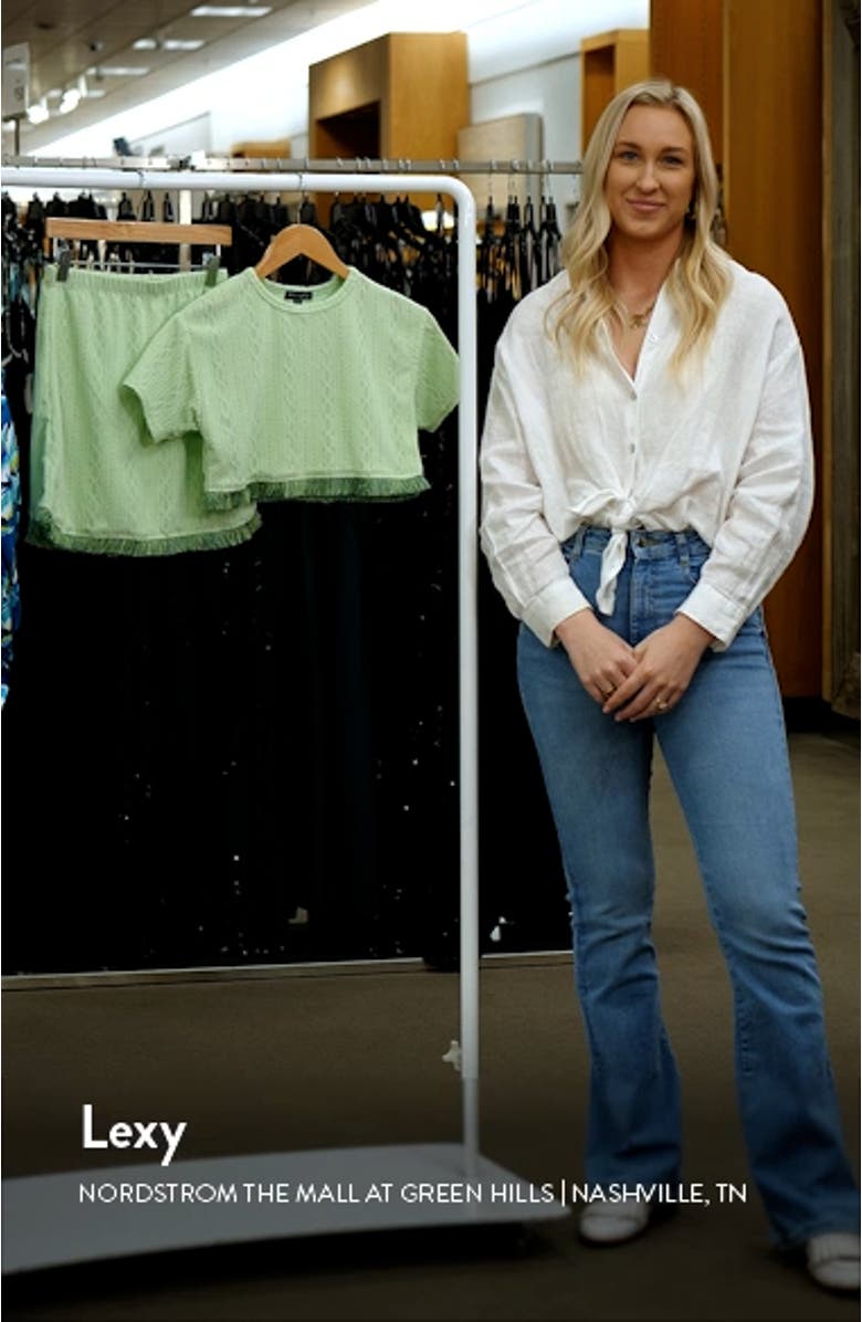 Kids' Fringe Cover-Up Top & Skirt Set, sales video thumbnail