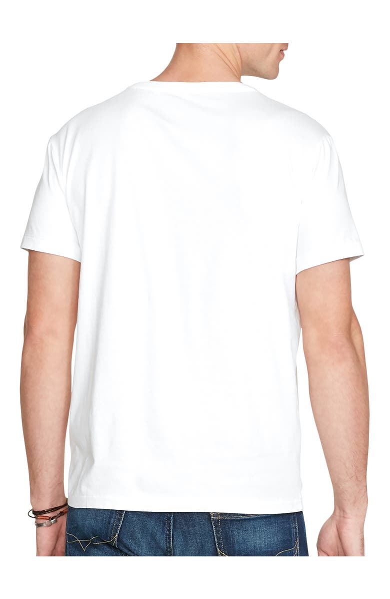 Polo Ralph Lauren Big & Tall Classic Fit V-Neck T-Shirt, Alternate, color, White