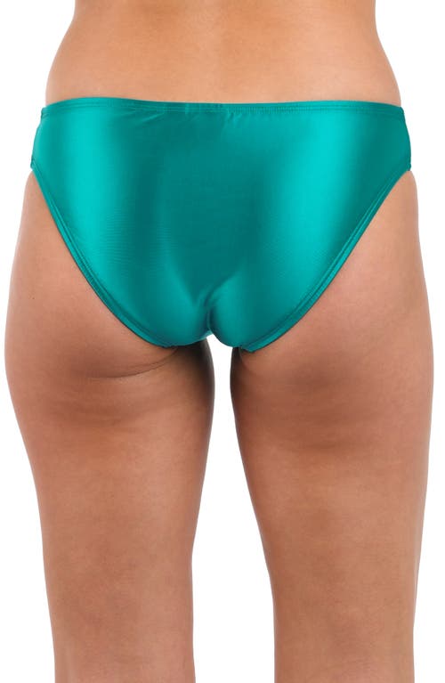 La Blanca Earth Hipster Bikini Bottoms In Teal