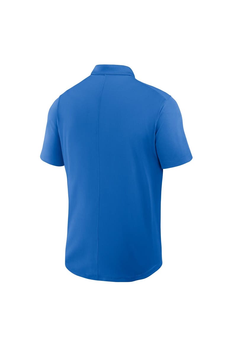 Men's Nike Blue UCLA Bruins Primetime Victory Legacy Vault Logo Performance Polo, Alternate, color, Blue