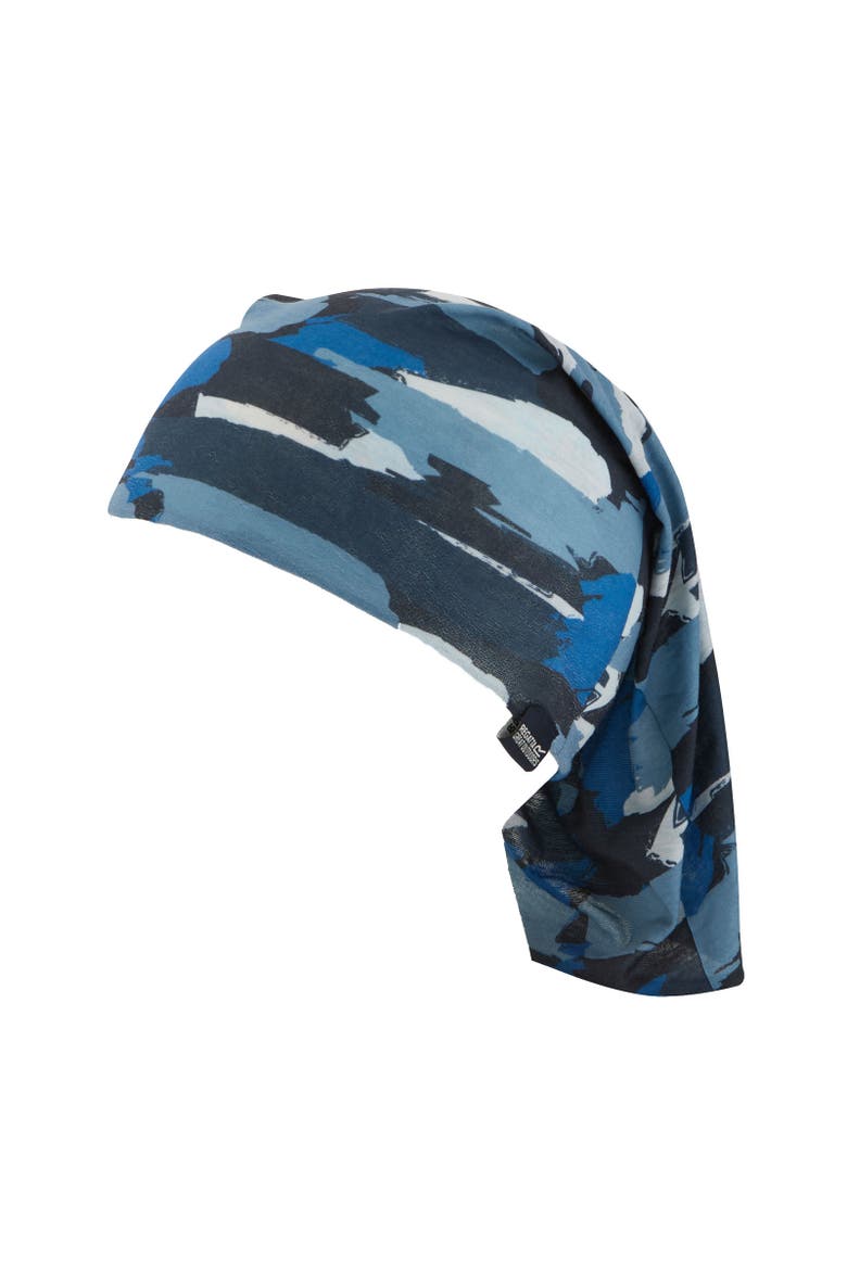 Childrens/Kids Multitube II Flower Snood, Alternate, color, Snorkel Blue