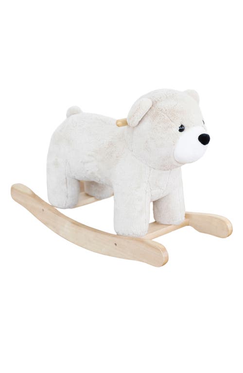 Saranoni Kids'  Stuffed Animal Rocker In White