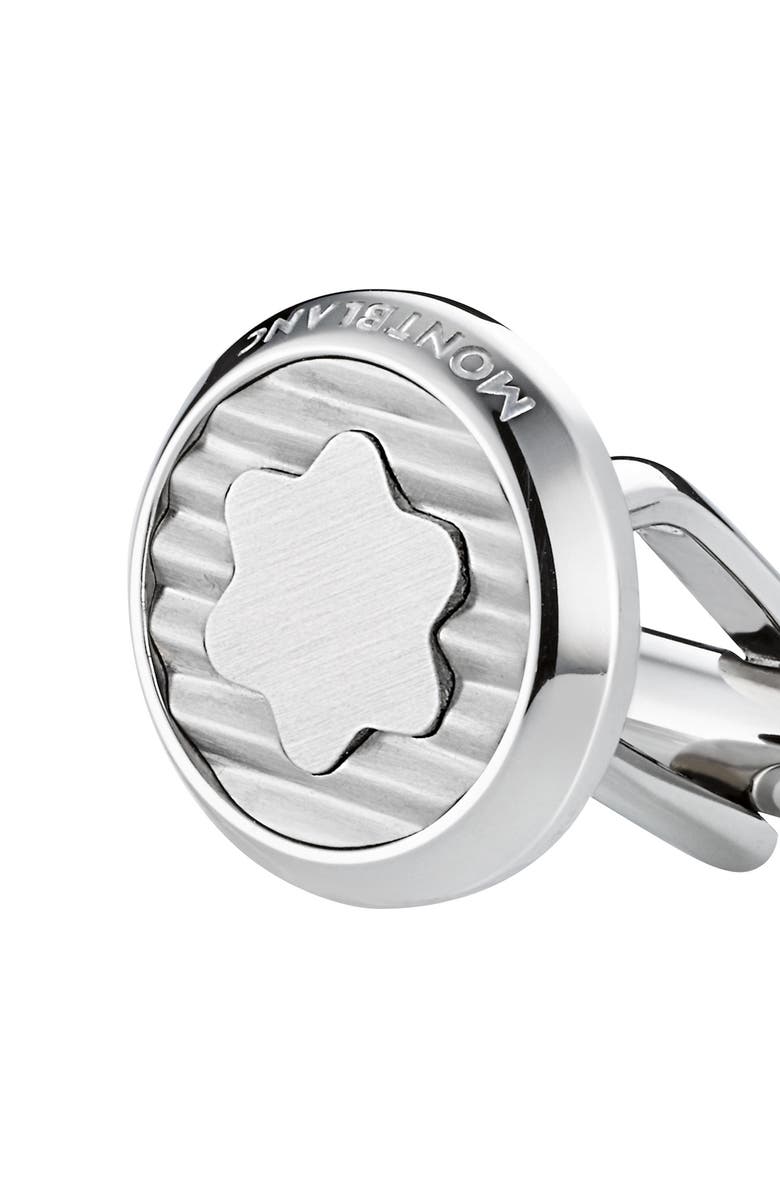 Montblanc Spirit Cuff Links, Alternate, color, Steel