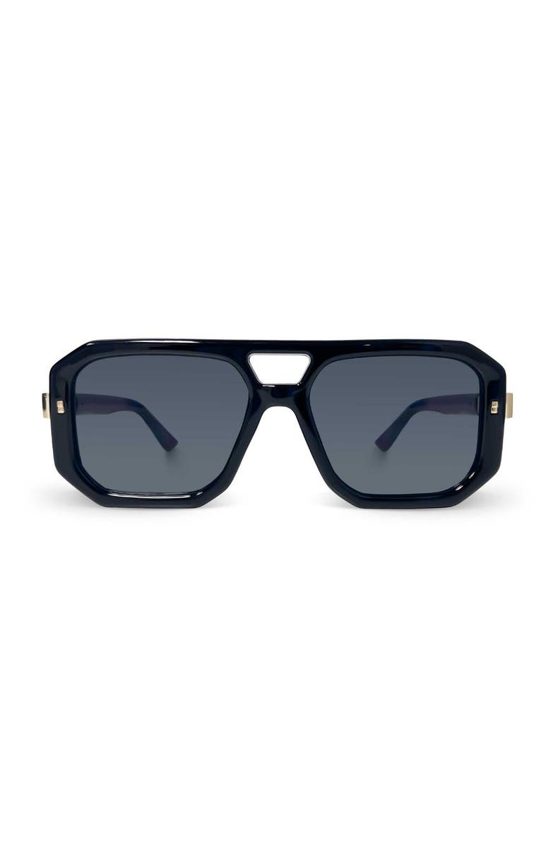 Youzey The Dunaway Sunglasses, Alternate, color, Black