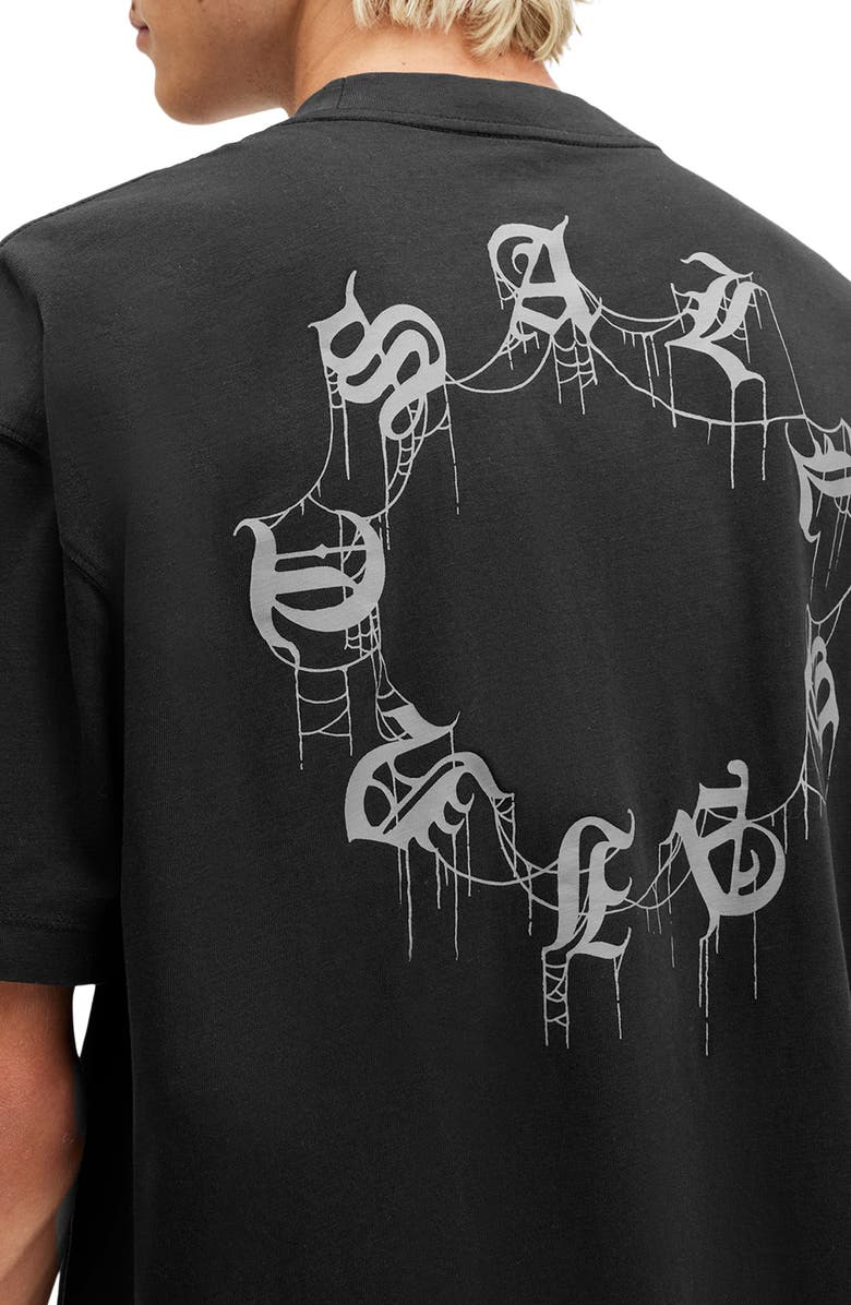 AllSaints Cryptierra Graphic T-Shirt, Alternate, color, 