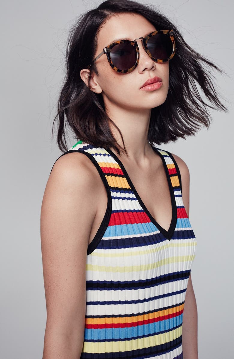 Karen Walker 'Super Lunar - Arrowed by Karen' 52mm Sunglasses, Alternate, color,