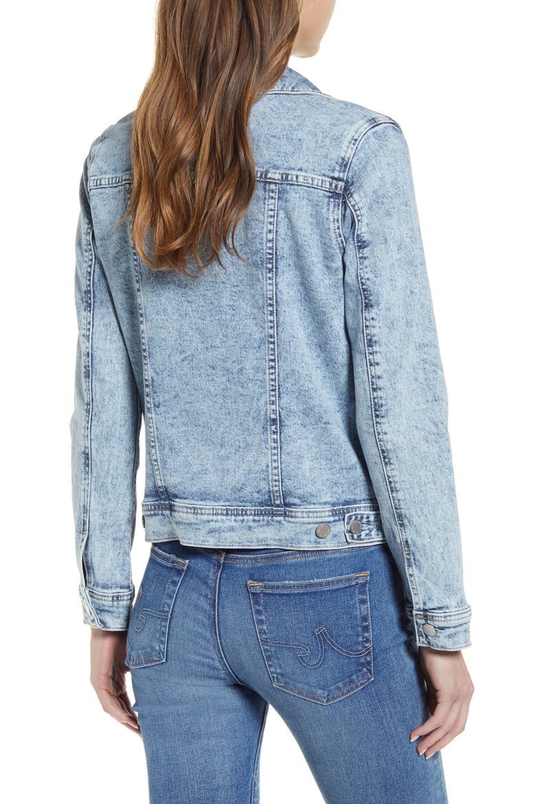 Mya Denim Jacket, Alternate, color, VIRTUE