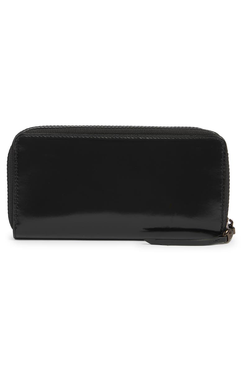 HOBO Dixon Large Zip Wallet, Alternate, color, Black
