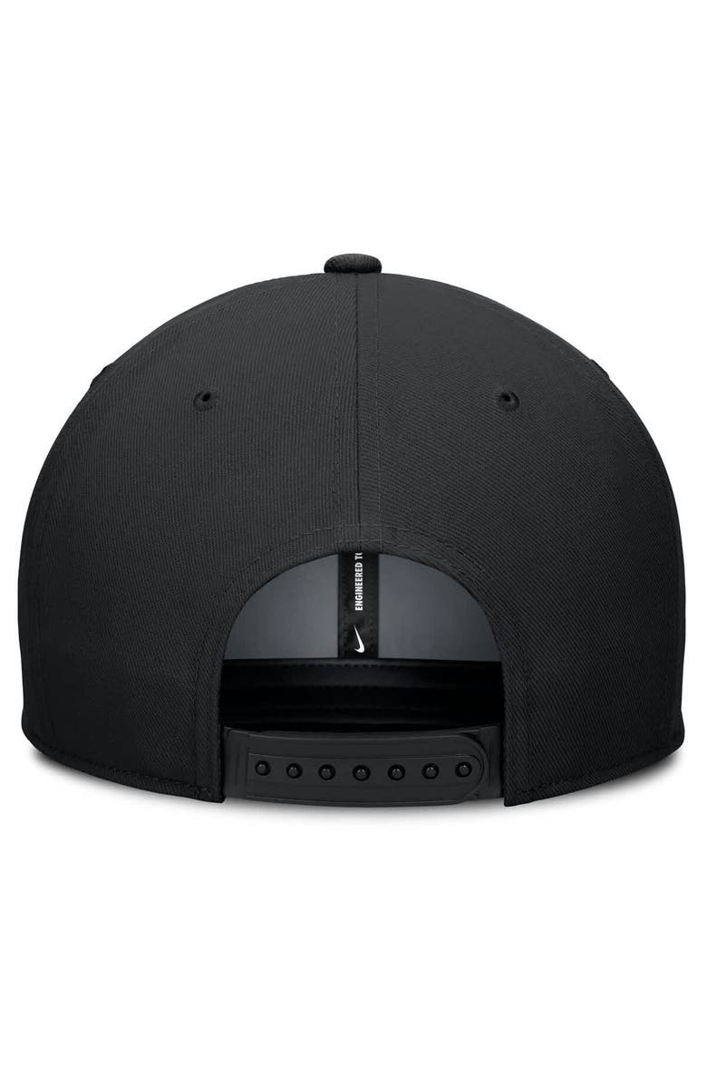 Nike Men's Nike Black Cincinnati Reds Pro Performance Snapback Hat, Alternate, color, Black