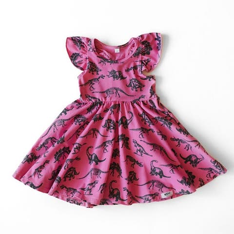 Girls Racer Back Dress (Toddler, Little Kid & Big Kid)