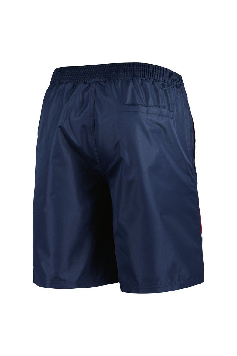 Men's Starter Navy Washington Capitals Sea Wind Swim Trunks, Alternate, color, Navy