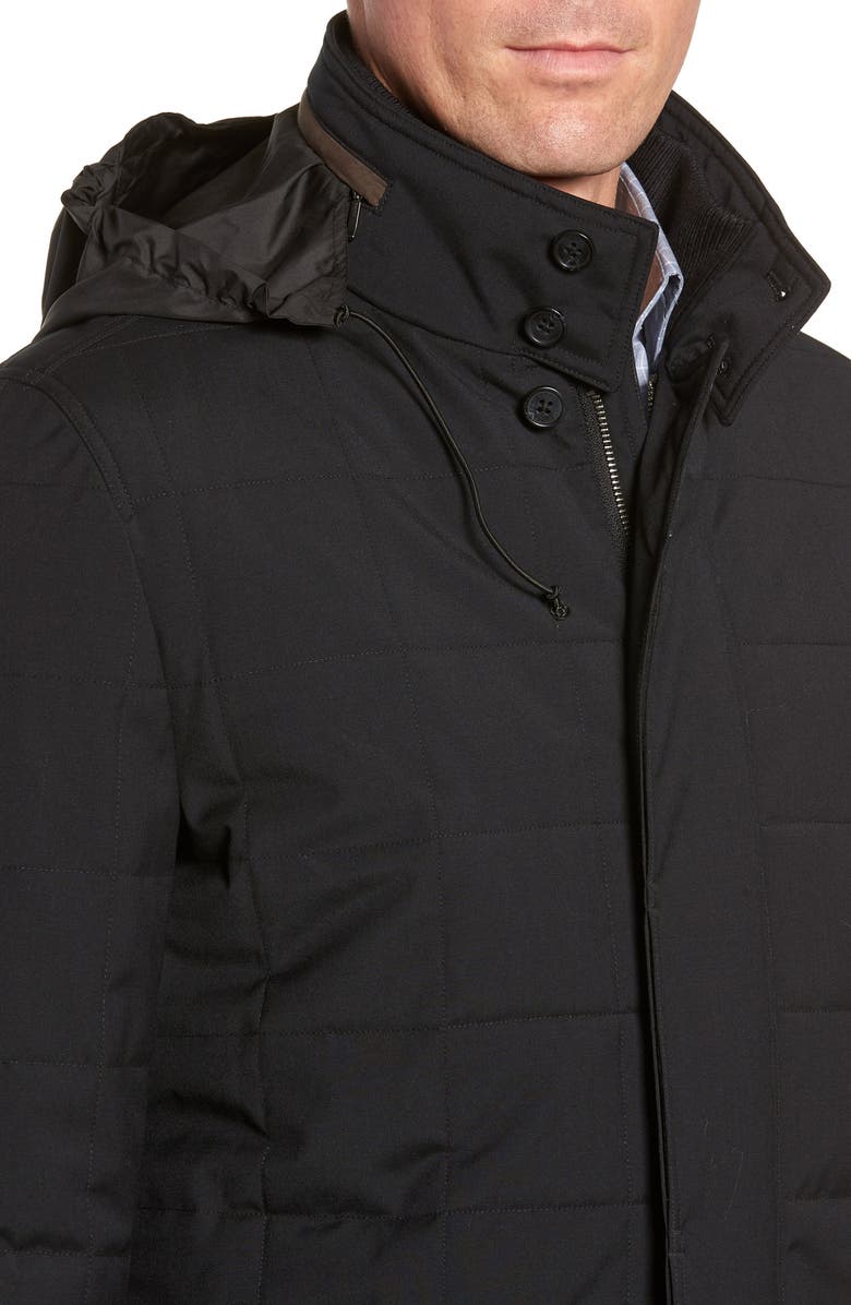 Cardinal of Canada Quilted Car Coat, Alternate, color, 