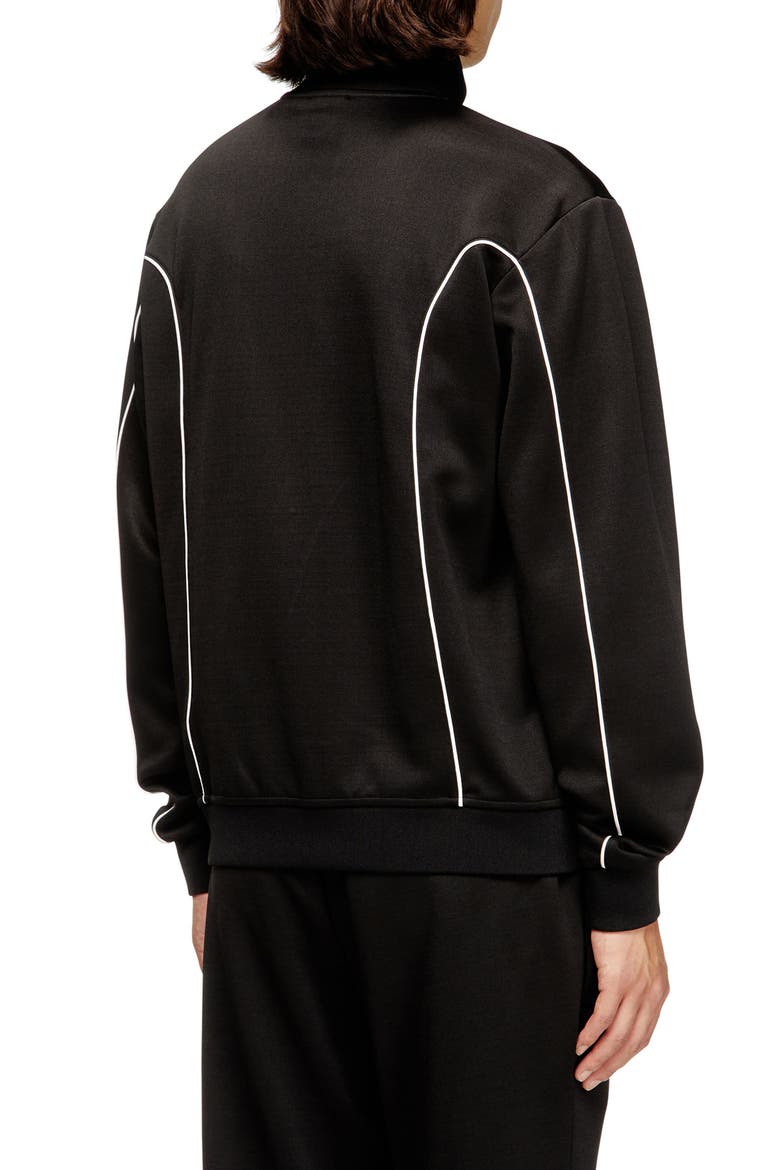 S-Locking-Do Full Zip Sweatshirt, Alternate, color, BLACK
