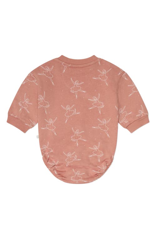 Mori Sweatshirt Bodysuit In Ballerina Day Print