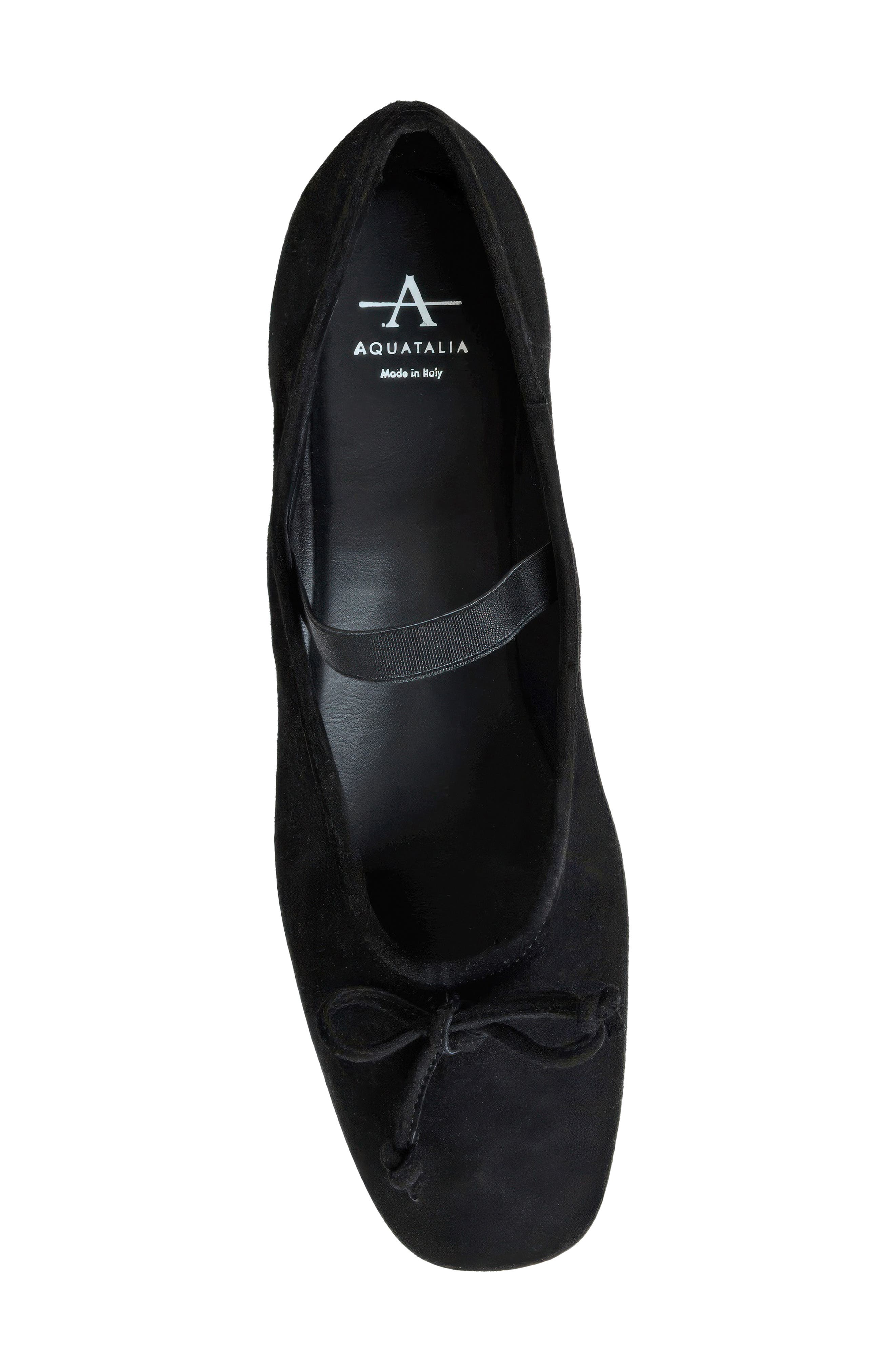 Carmella Mary Jane Flat, Alternate, color, BLACK KID SUEDE