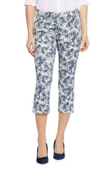 Nydj Chloe Side Slit Crop Jeans