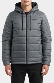 Hurley Kersta Plaid Reversible Hooded Jacket