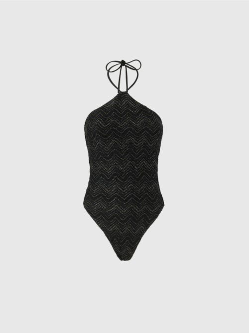 Missoni Beachwear In Black & Lamé