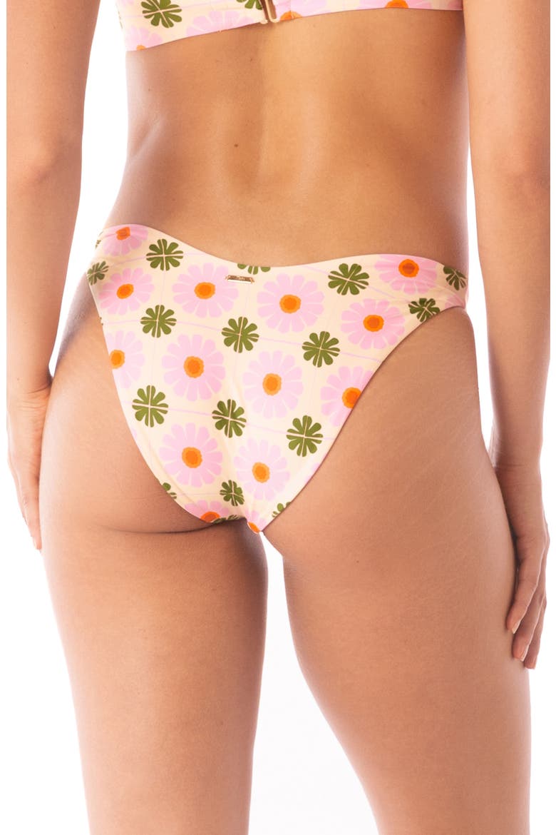 Splendour High Cut Reversible Bikini Bottoms, Alternate, color, WHITE