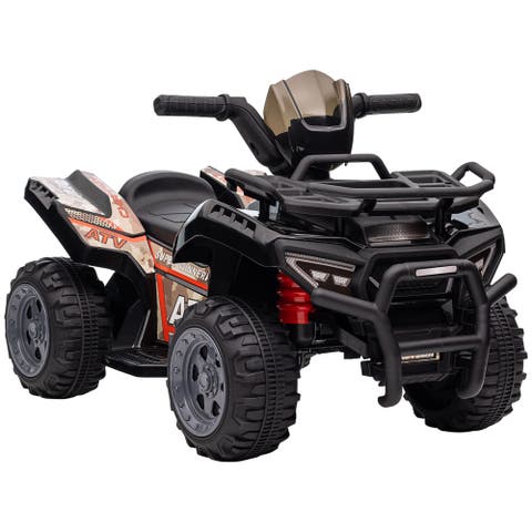6V Kids Ride-on ATV Four Wheeler with Music, Battery Powered