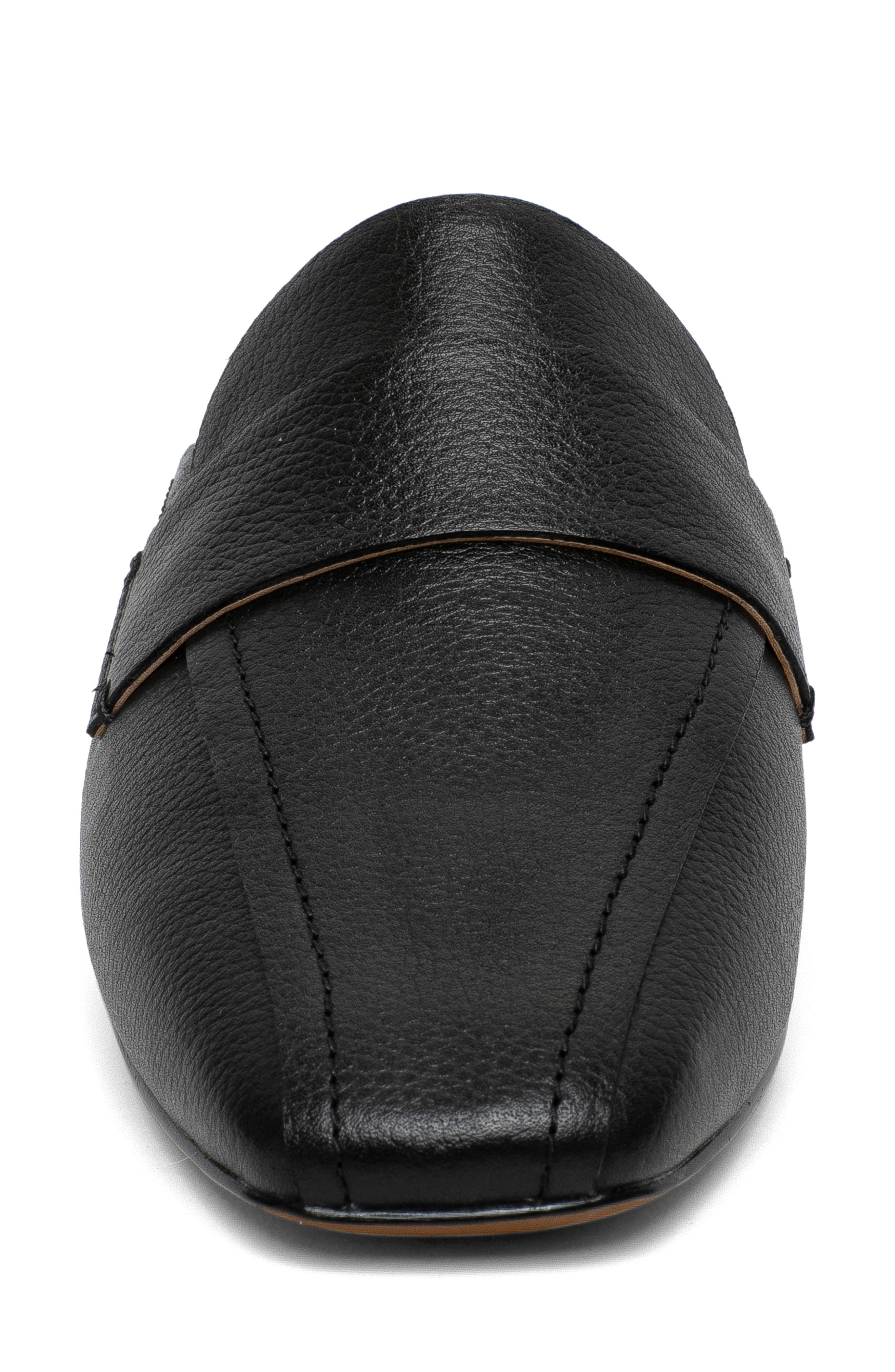 Linea Paolo Atlas Loafer Mule, Alternate, color, Black