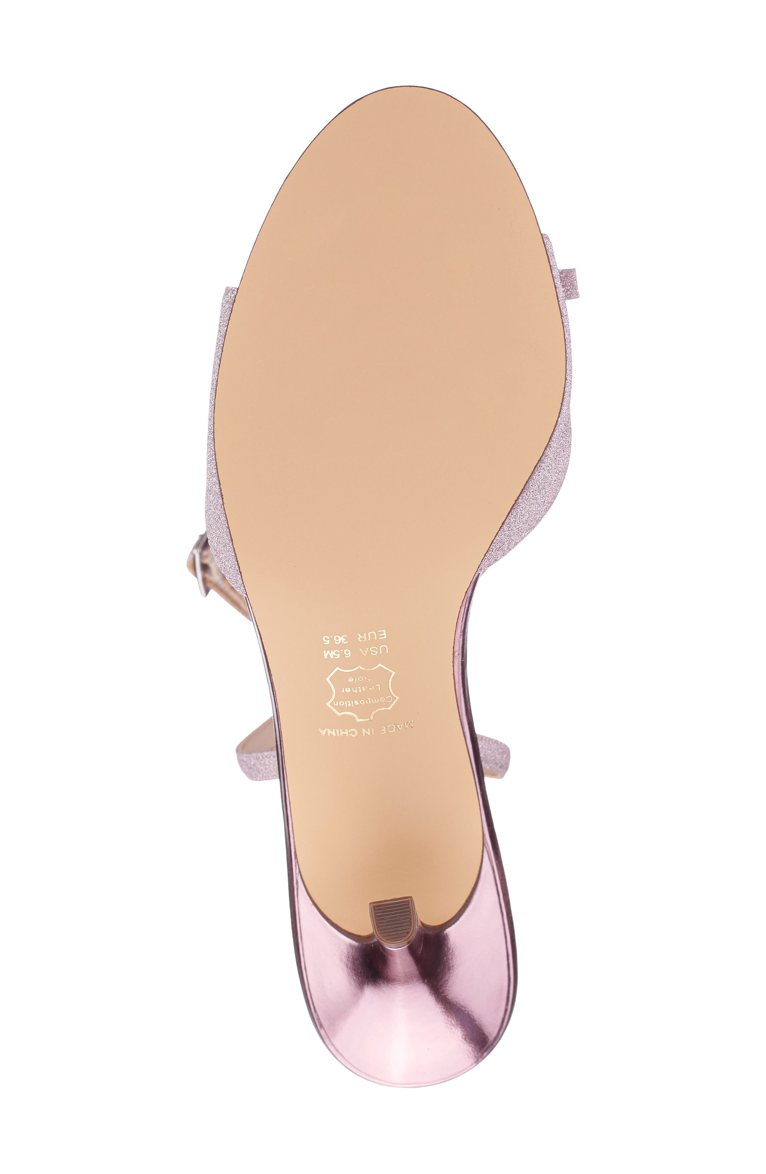 Vicci Ankle Strap Sandal, Alternate, color, ICY PINK