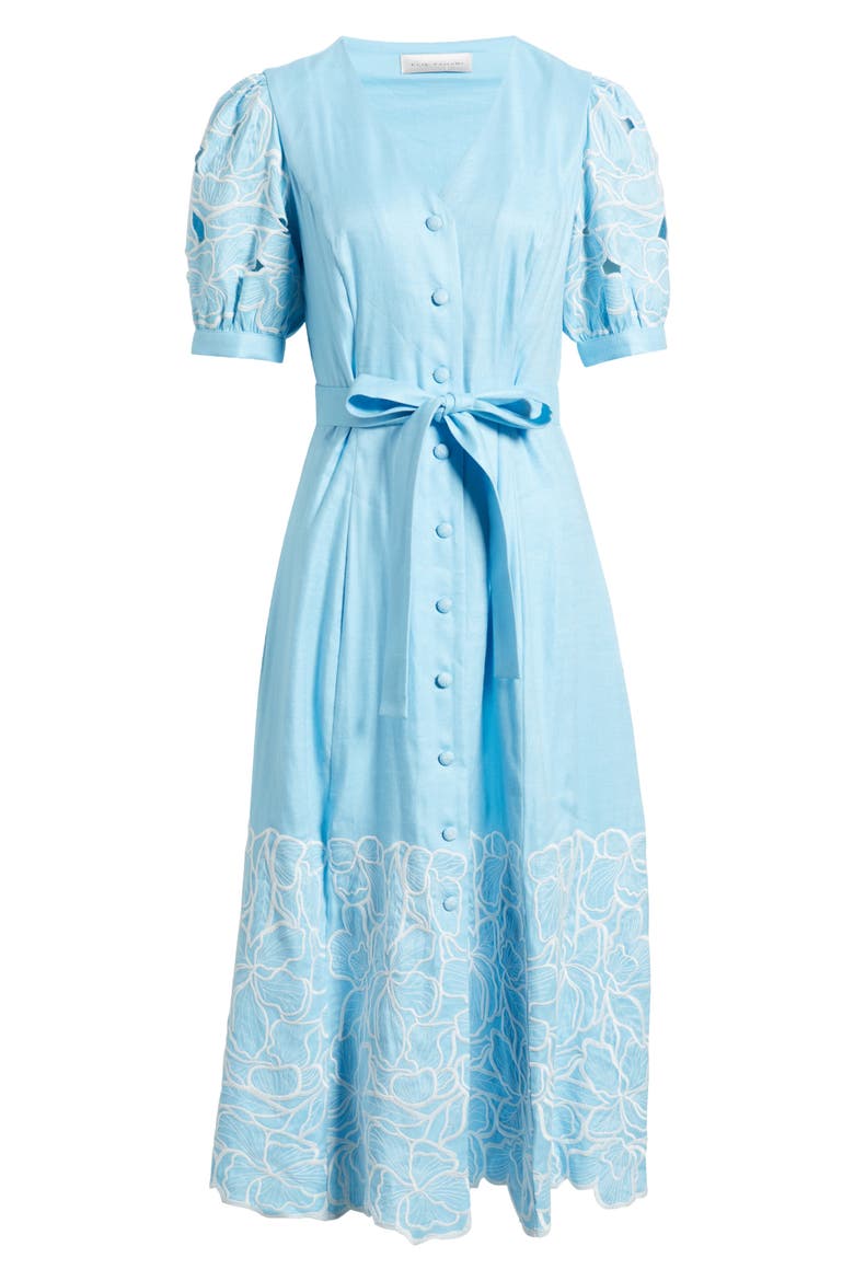 jade lace midi dress Baltic Born Womens Cadence Midi Dress | Jade Floral