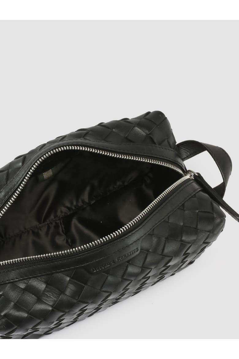 Armor 014 Woven Crossbody Bag, Alternate, color, Black