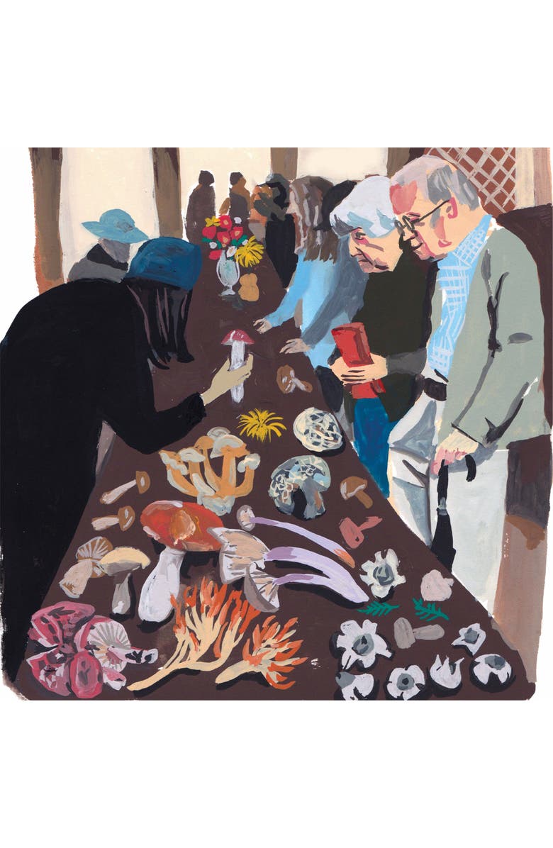 NEW YORK PUZZLE COMPANY Mushroom Festival 500 Piece Puzzle, Alternate, color, NO COLOR