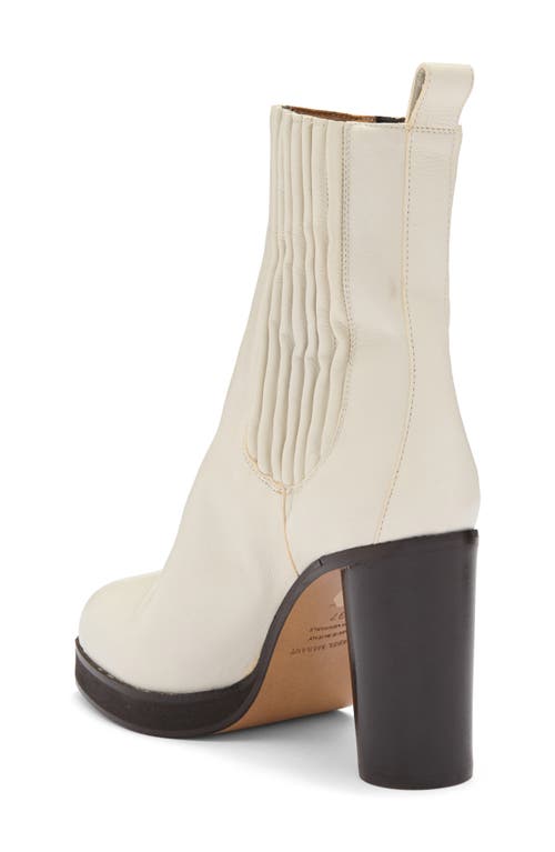 Isabel Marant Lilde Chelsea Boot In White