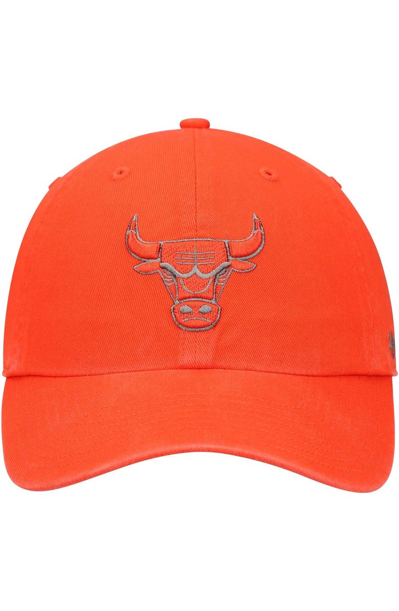 '47 Men's '47 Orange Chicago Bulls Ballpark Clean Up Adjustable Hat, Alternate, color, 
