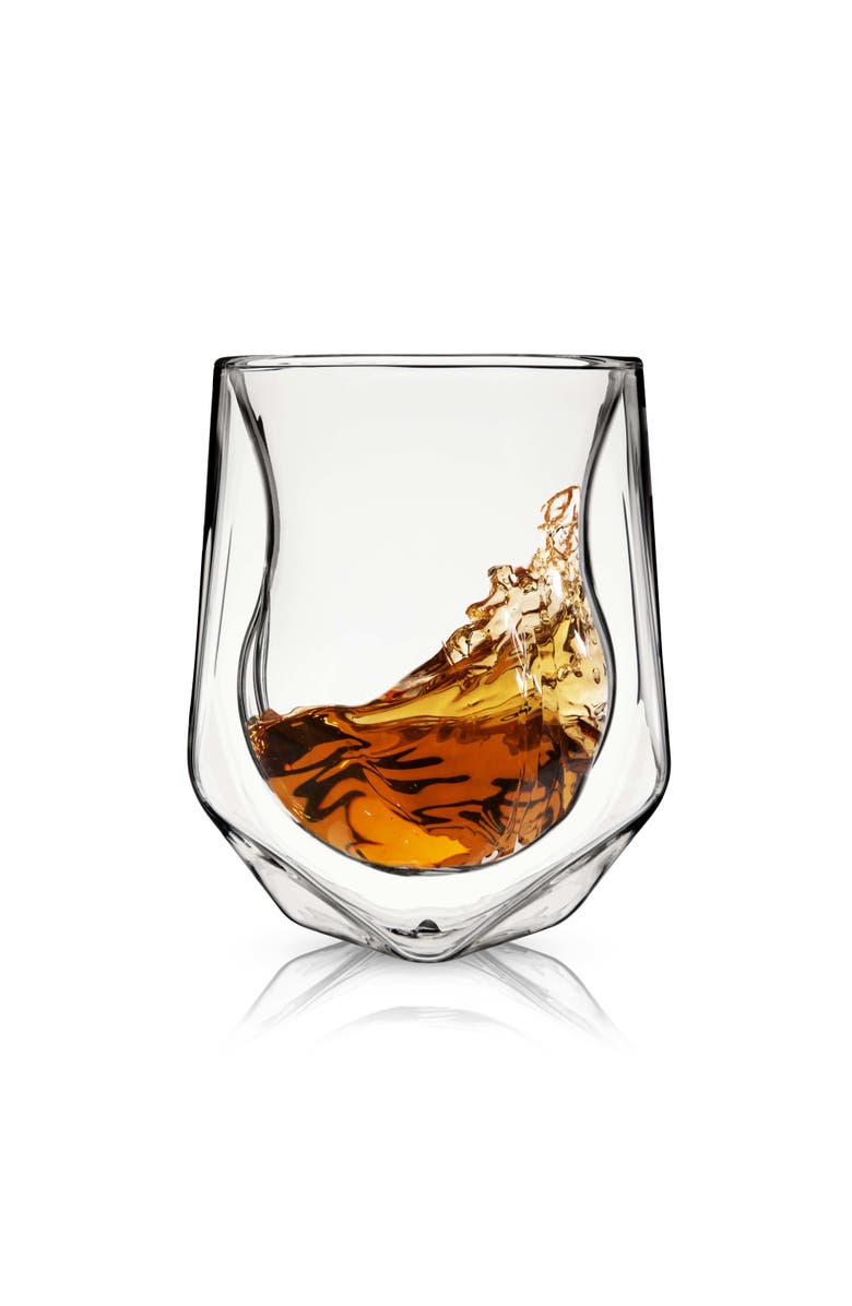 Viski Alchemi Double Walled Aerating Tumbler, Alternate, color, Clear