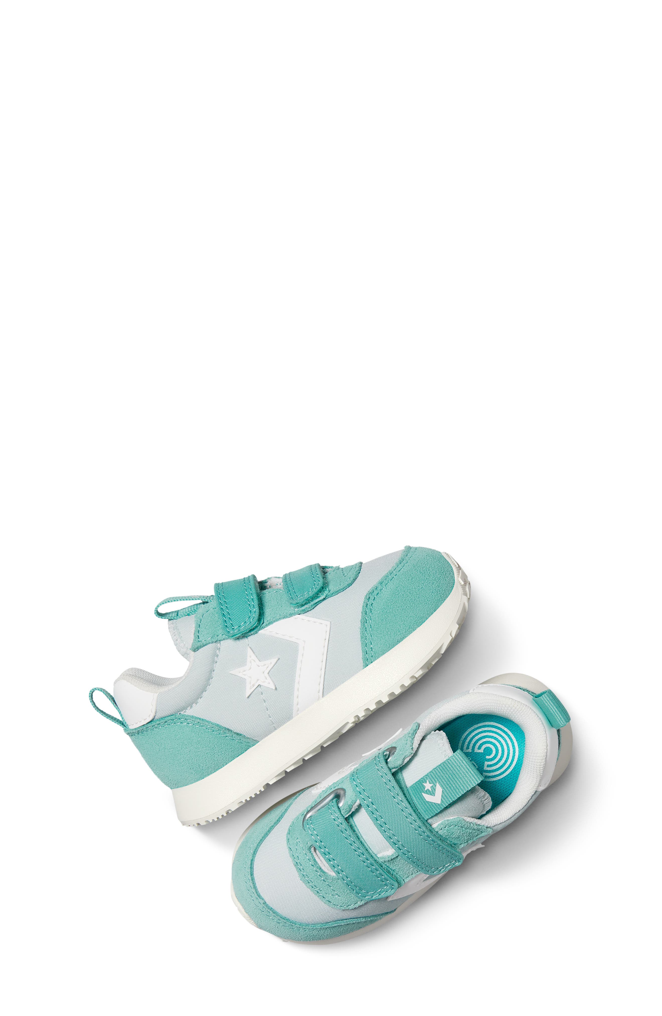 Converse Kids' Omega Trainer Easy-On Sneaker, Alternate, color, Archive Sea Green
