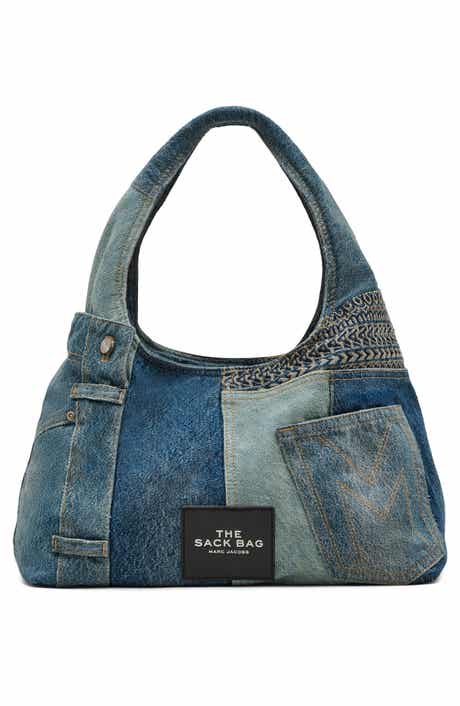 Marc Jacobs The Sack Deconstructed Denim Shoulder Bag