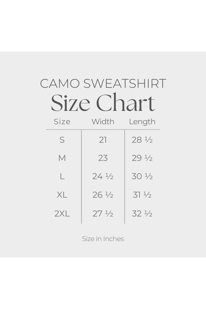 Camp Life Varsity Camo Sweatshirt, Alternate, color, Camo