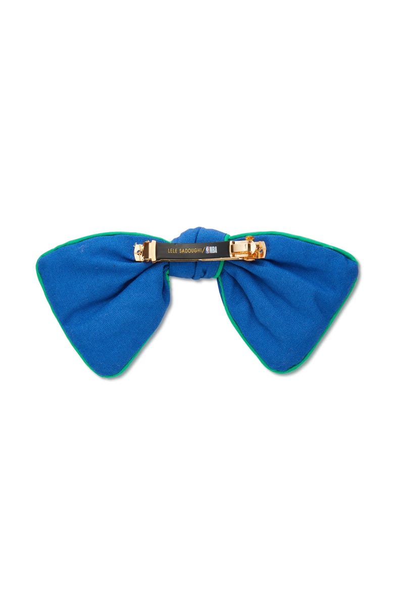 Lele Sadoughi NBA Dallas Mavericks Bow Barrette, Alternate, color, 