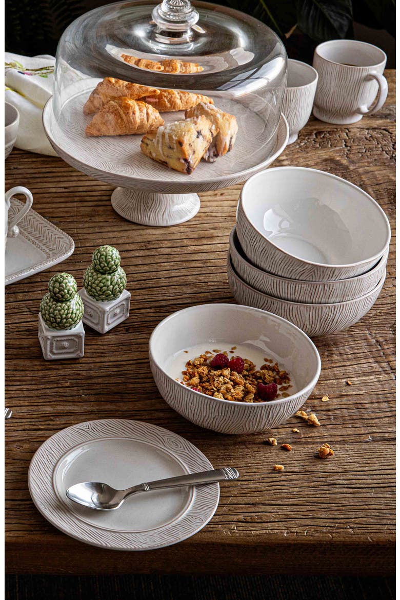 Blenheim Oak Cereal/Ice Cream Bowl, Alternate, color, WHITEWASH