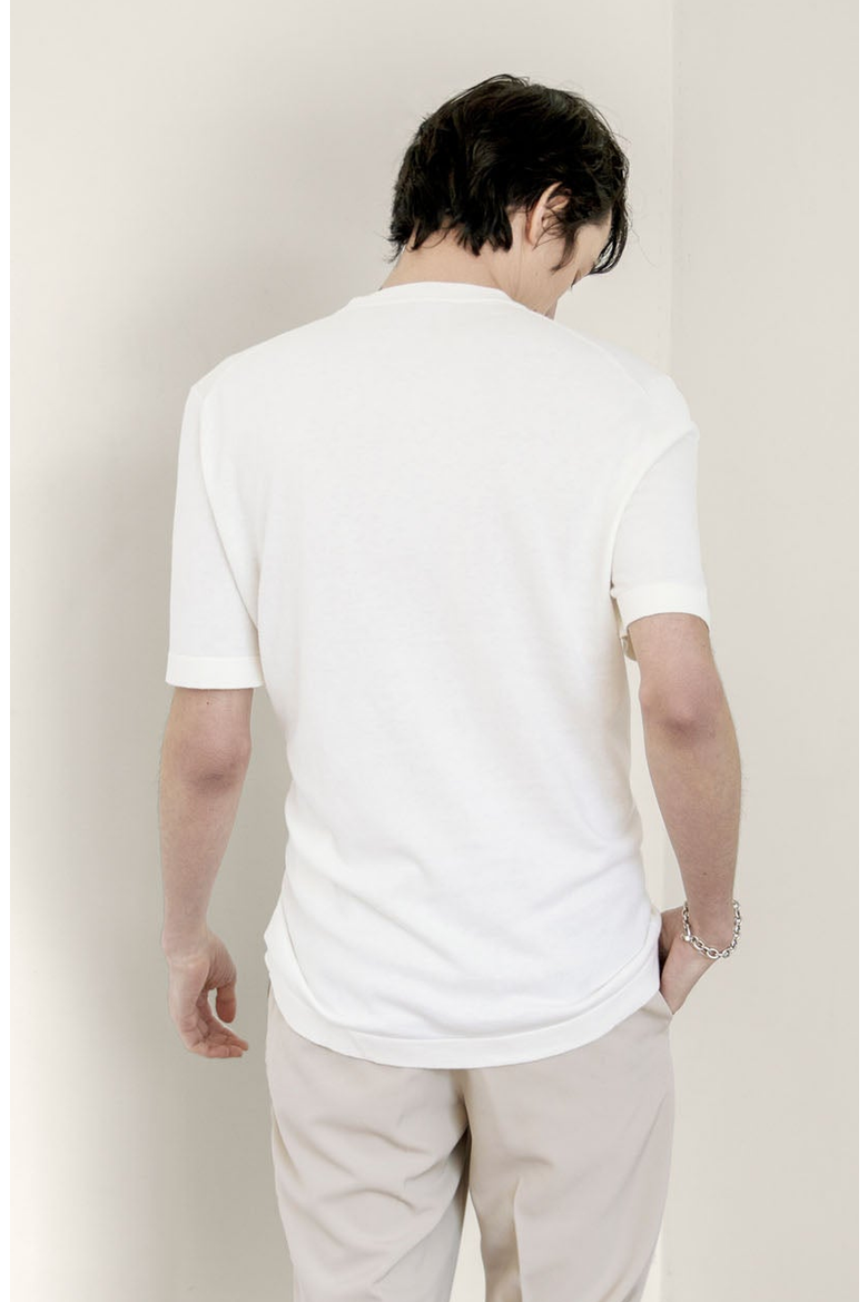 Thomas Featherlight Tee Shirt, Alternate, color, Ecru