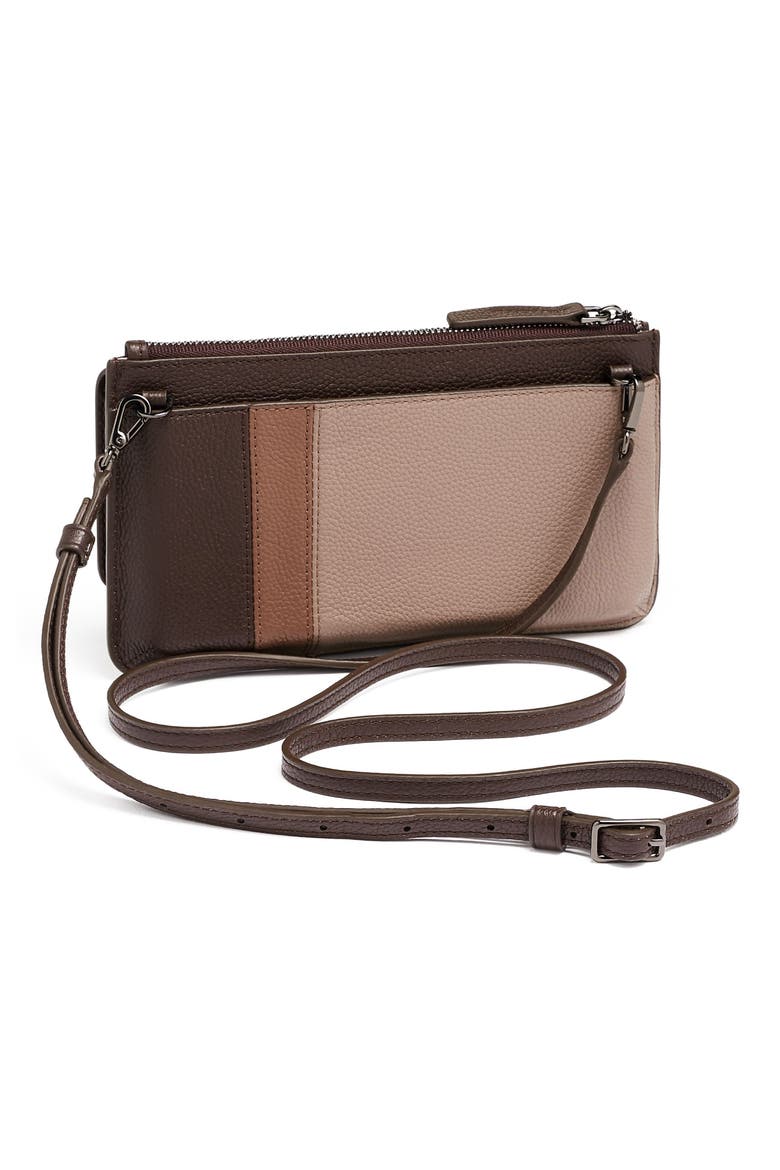 Belden Leather Wallet Crossbody Bag, Alternate, color, DUSK SPECTATOR