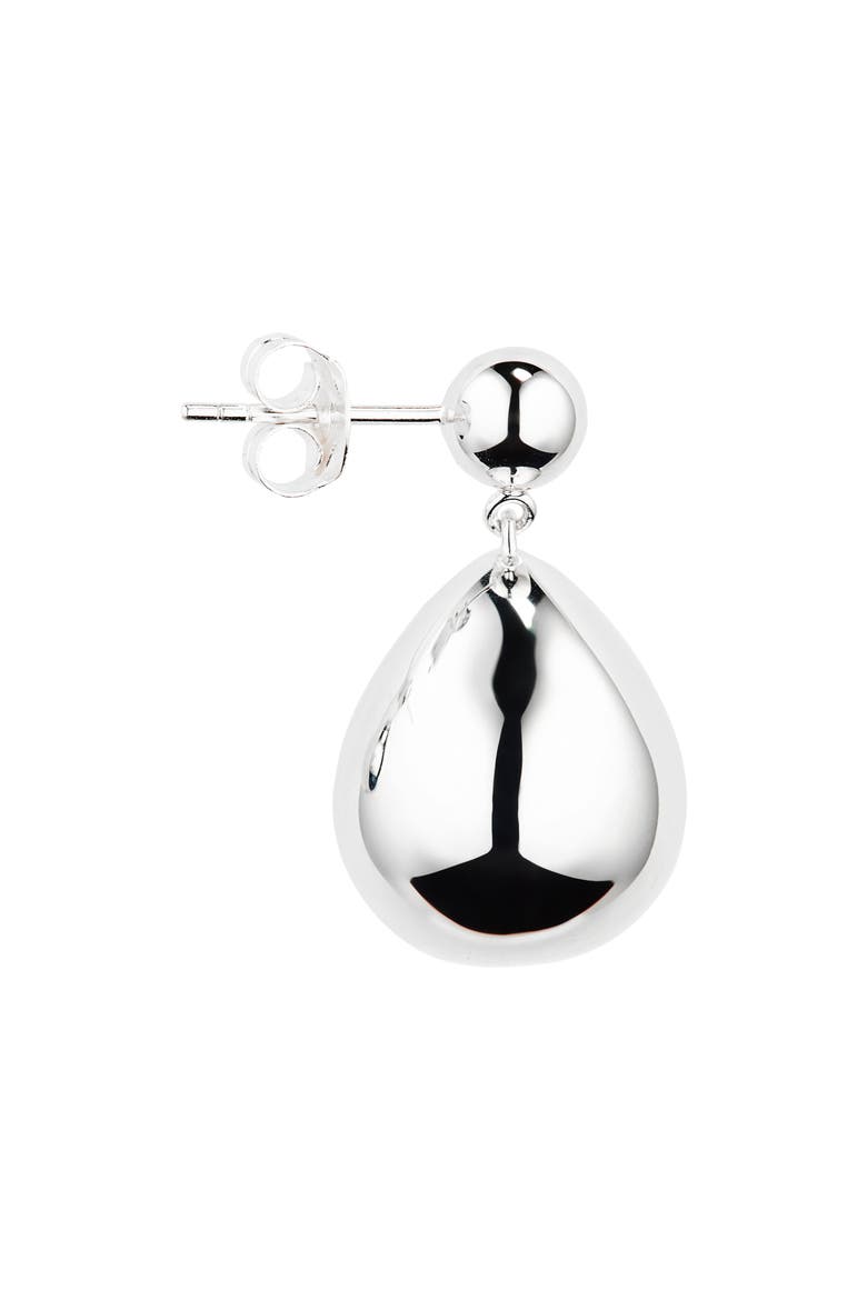 The Julie Drop Earrings, Alternate, color, SILVER
