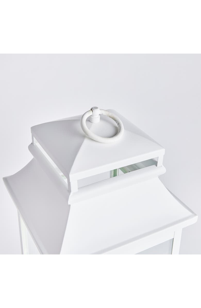 Napa Home & Garden Matilda Outdoor Lantern Candle Holder Large, Alternate, color, White